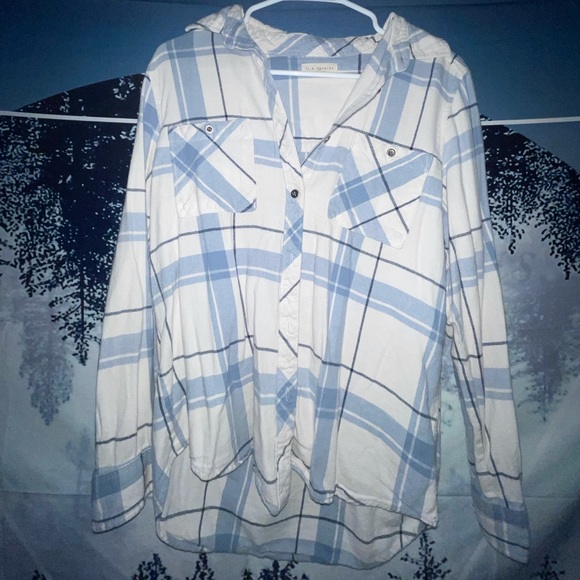 Blue/White Flannel - Picture 1 of 2